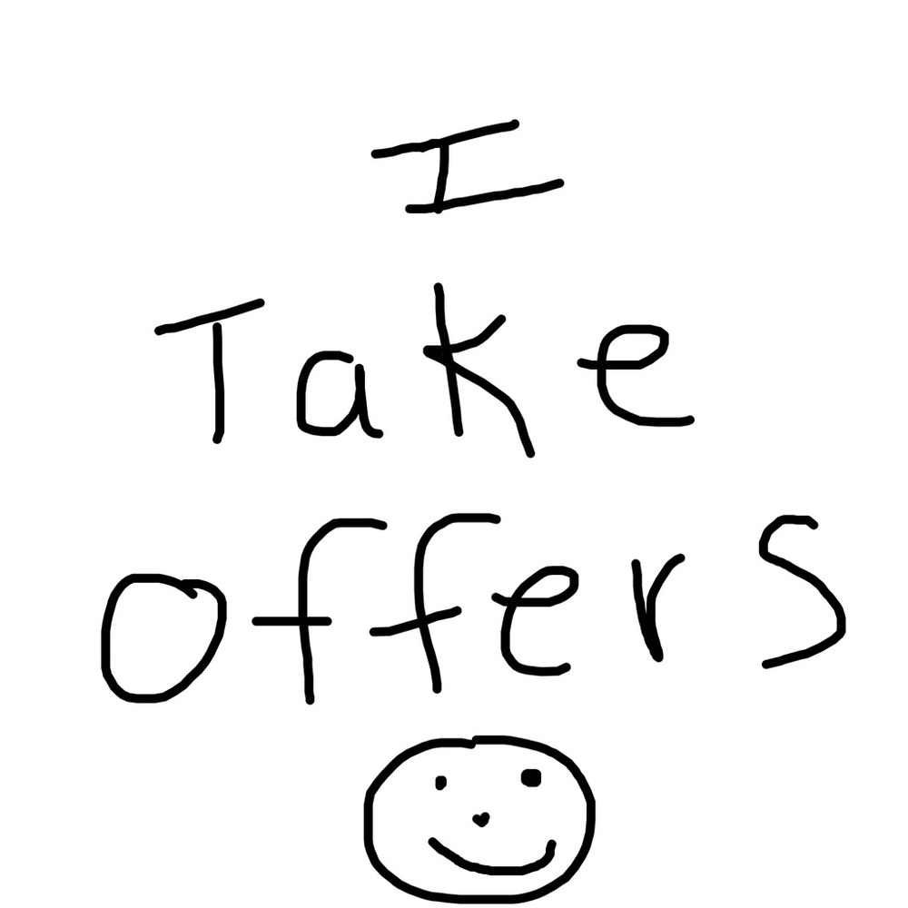 Handwritten Offer Sign
